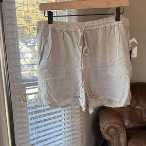 O'Neill Light Gray Relaxed Shorts